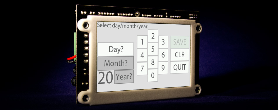 HMI430 Demo Screen